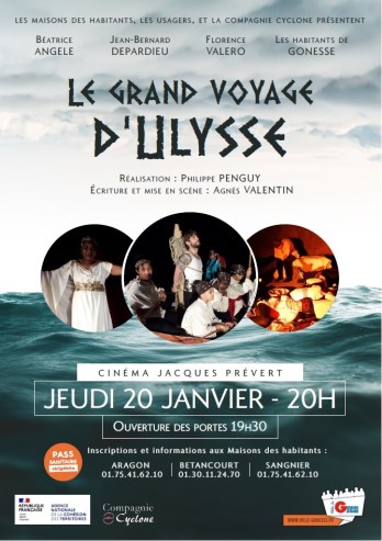 affiche le grand voyage d'Ulysse